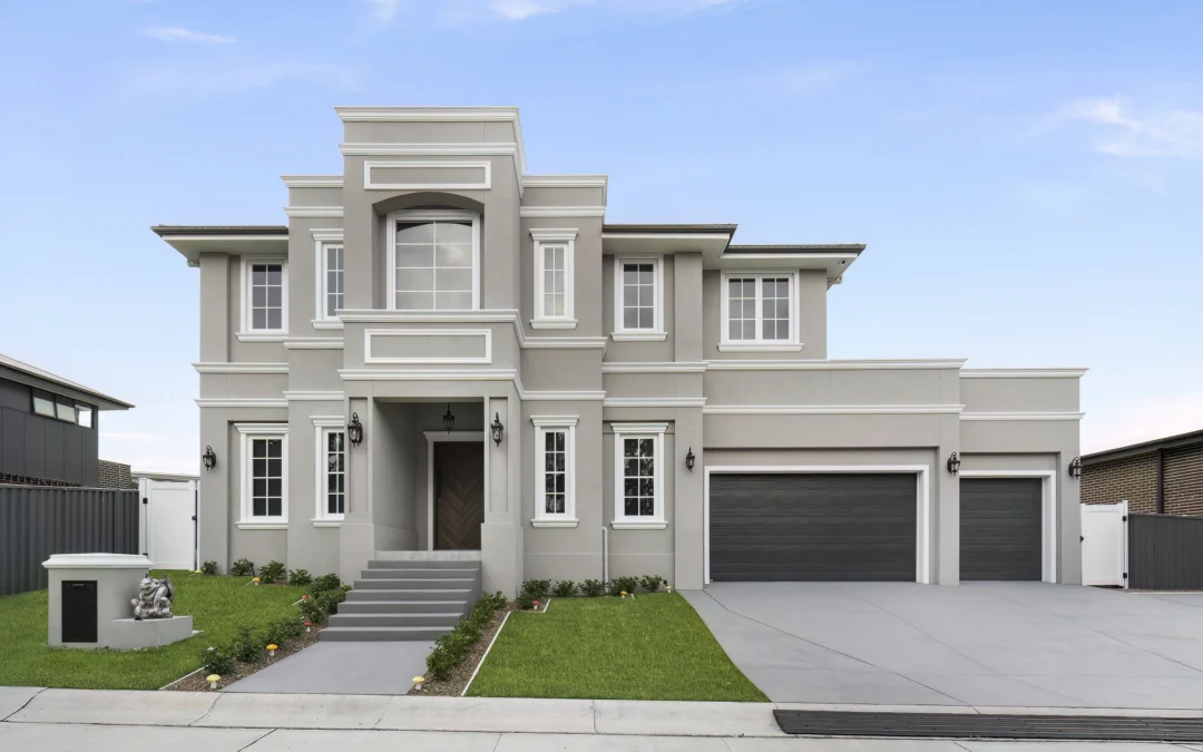 French Provincial inspired home build