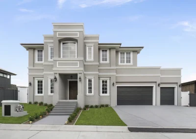French Provincial inspired home build